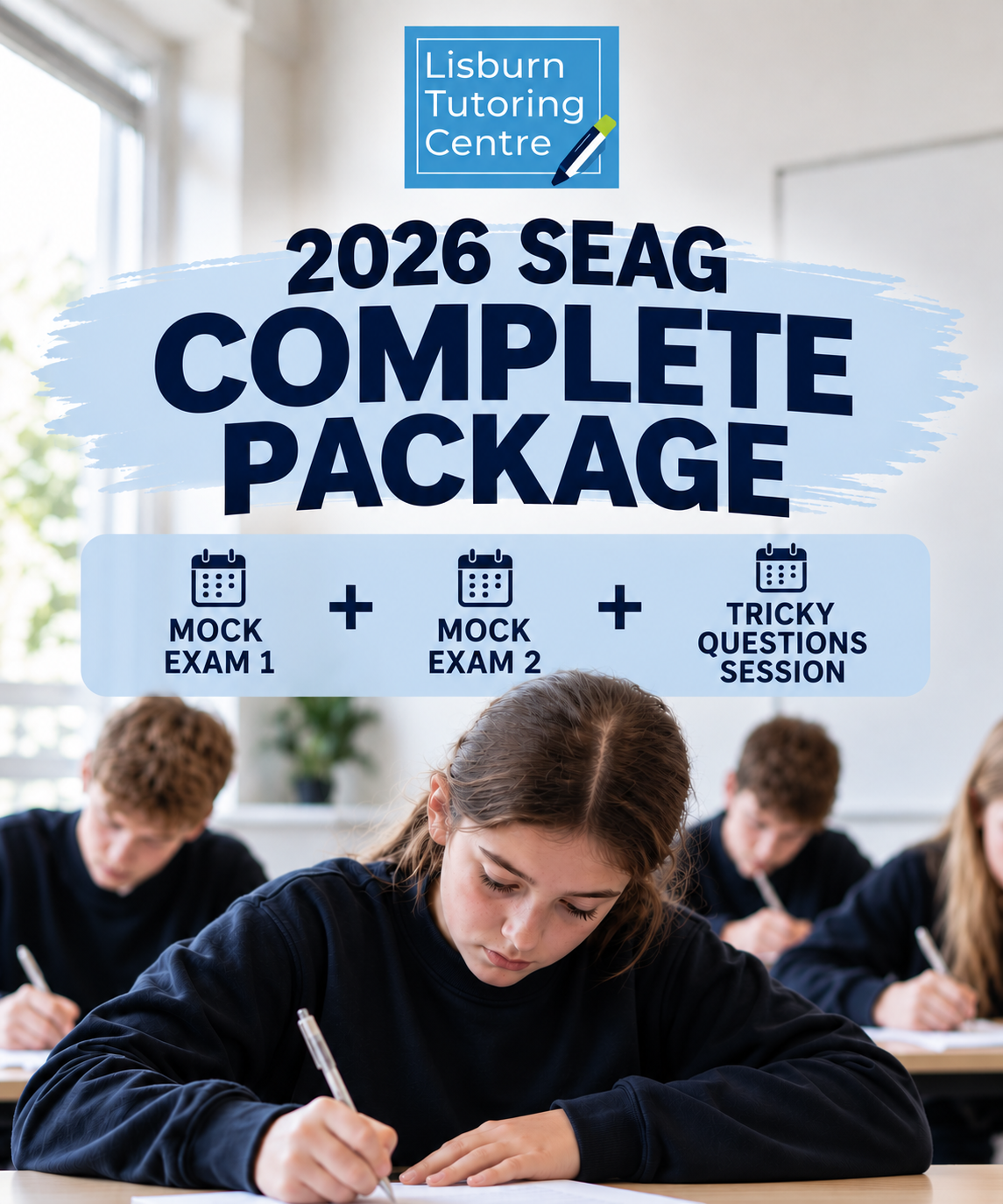 2026 SEAG Complete Package – 2 Mock Exams + Tricky Questions Session